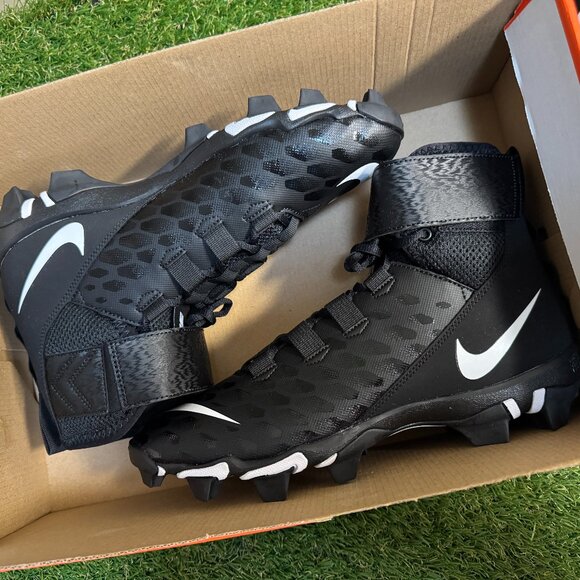 Nike Force Savage Shark 2 Black Football Cleats AQ7722-001 Men’s Size 10 NEW main image 6
